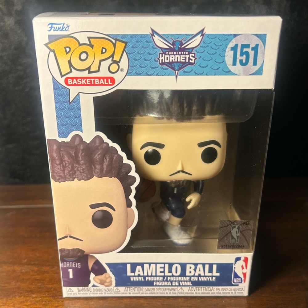 Funko Pop! Basketball LaMelo Ball (Charlotte Hornets) NBA Series 9 NIB